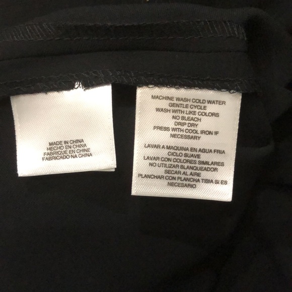 Jones New York Black & White Tunic Size 14W - Picture 5 of 9
